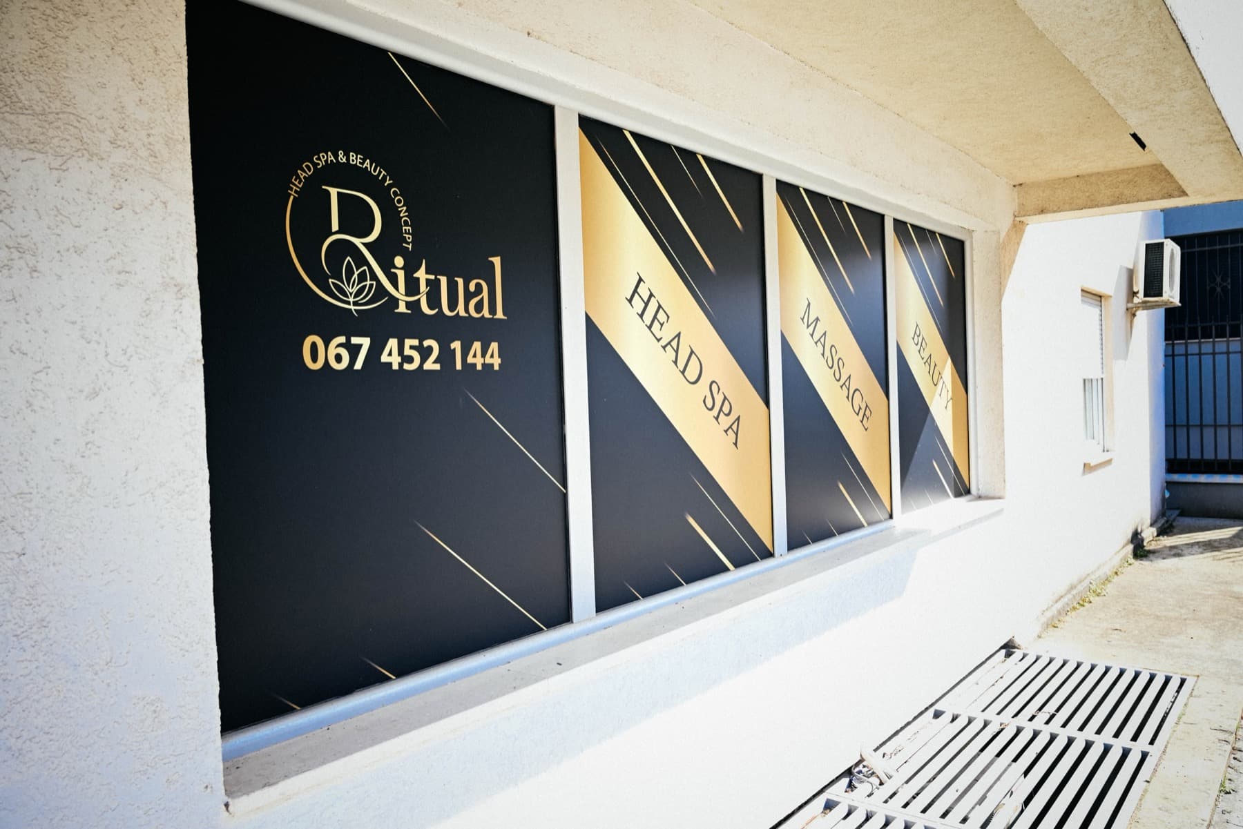 Entrance to RITUAL salon